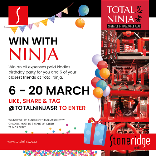 Total Ninja Tag & Win Competition