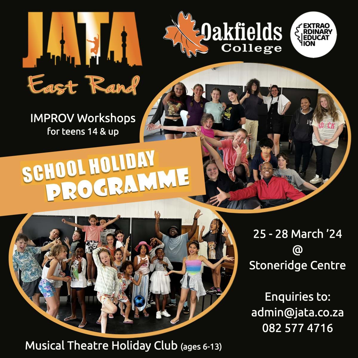 Oakfields College School Holiday Programme